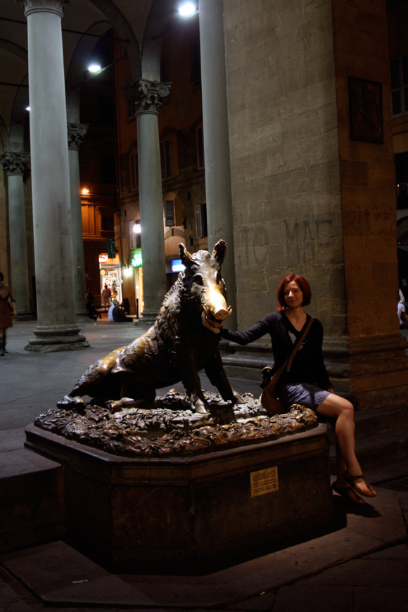 Gina and the Porcellino Boar