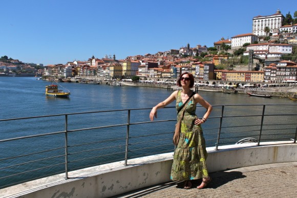 Gina & the Douro river.