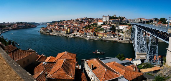 Panorama of Porto.