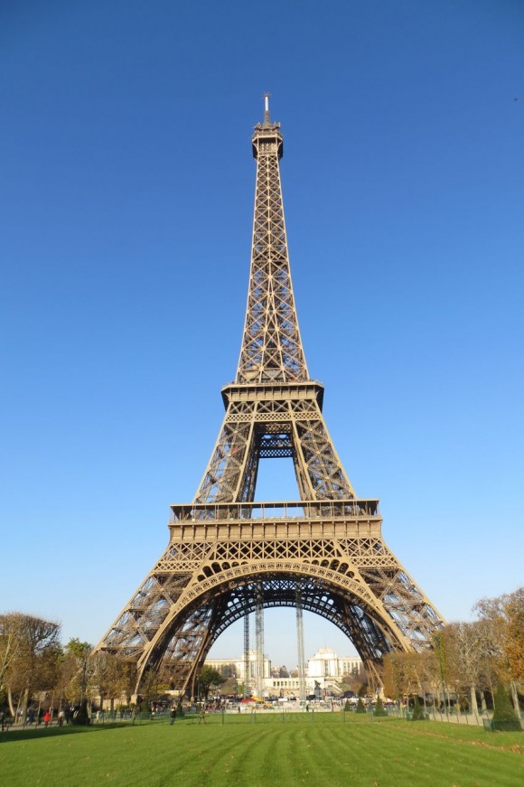 Eiffel in the sun