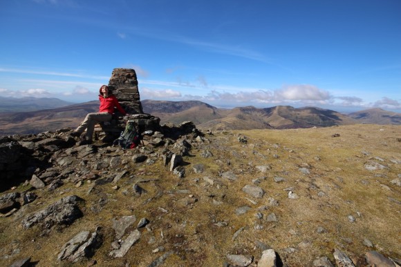 Moel Hebog peak