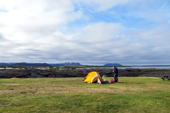 Morning view from camp!