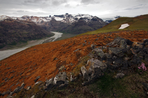 Looking towards Morsárdalur