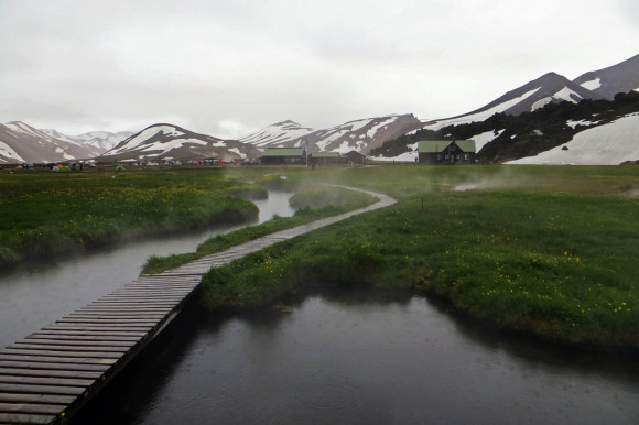 Hot springs of Landmannalaugar