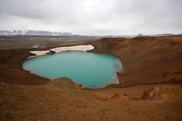 Víti explosion crater