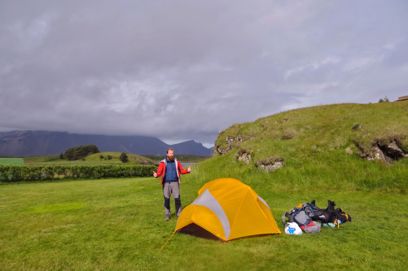 Campsite at Höfn