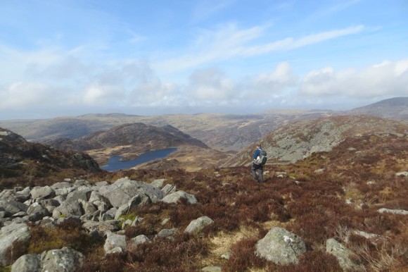 Down Rhinog Fawr